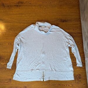 Altar'd State Light Gray Long Sleeve Top